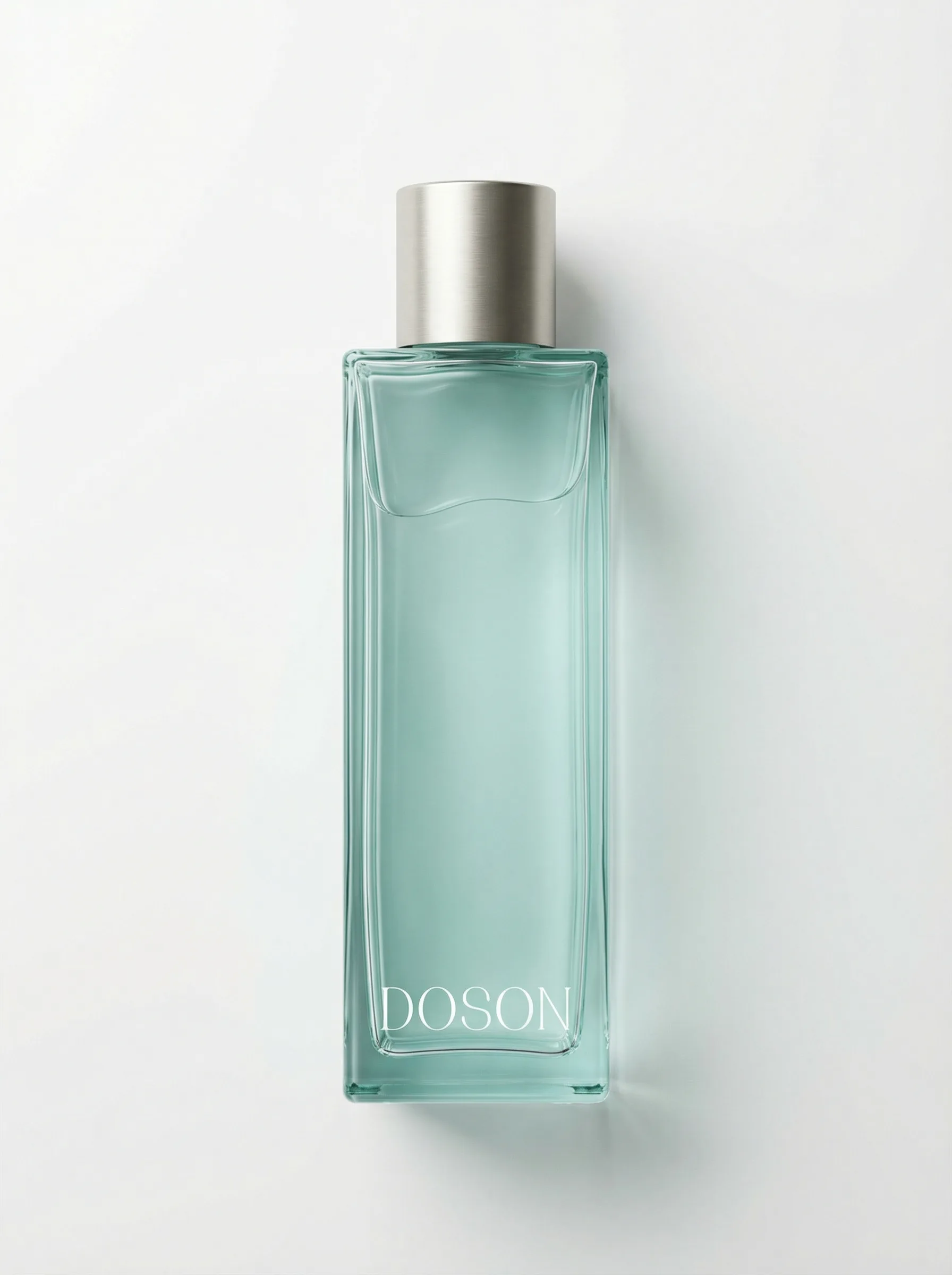 DOSON The Essence — teal glass toner bottle