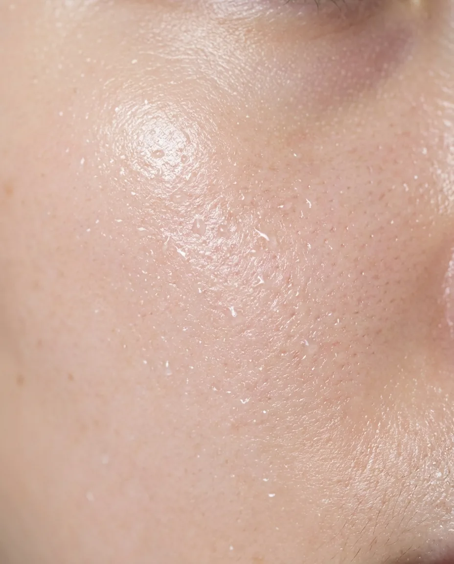 Radiance — luminous skin close-up